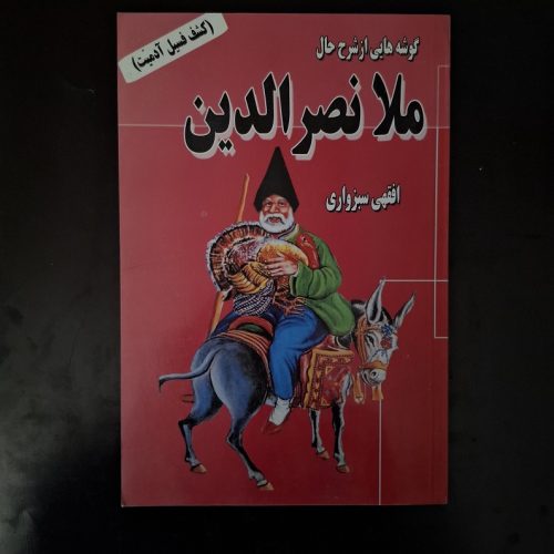 کتاب گوشه هایی از شرح حال ملا نصر الدین اثر افقهی سبزواری نشر راهیان سبز (دست دوم)